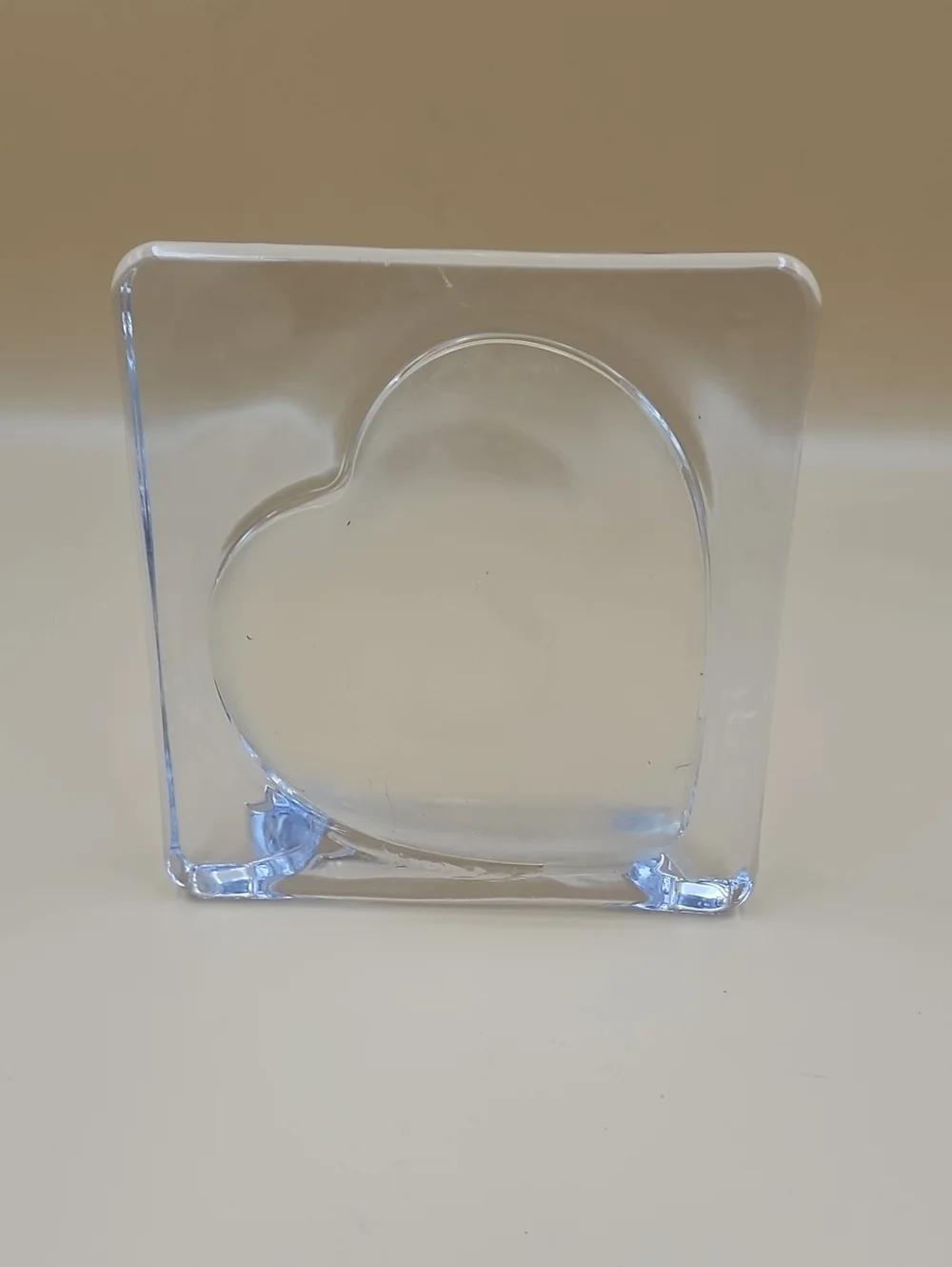 Glass Picture Frame - Heart