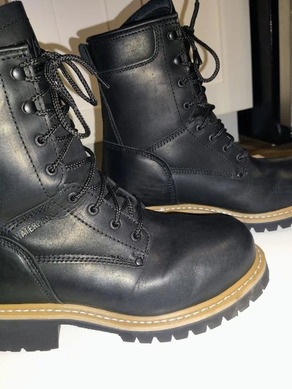 Frye sturdy leather