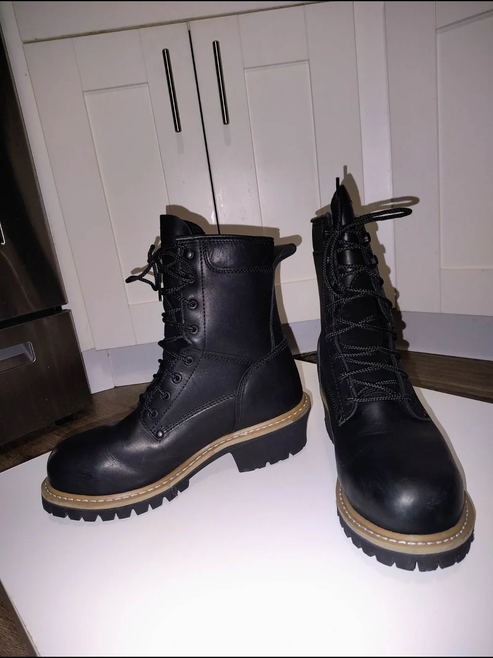 Frye sturdy leather