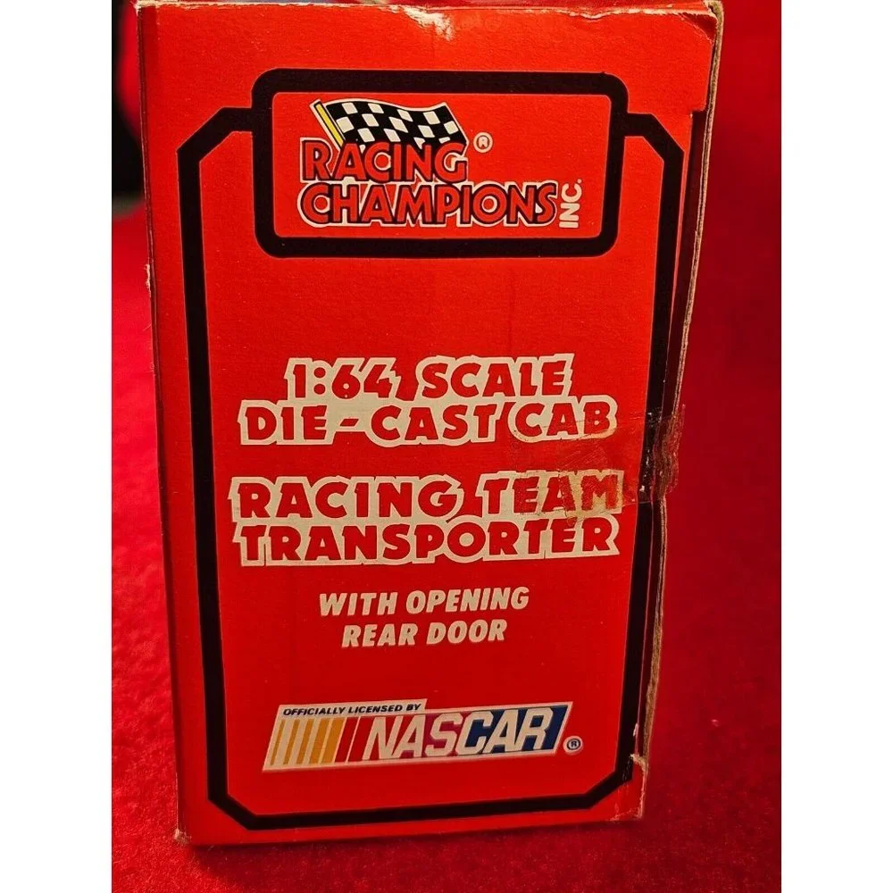 RICKY CRAVEN NASCAR #2 TRANSPORTER BUNDLE w/MATCHING STOCKCAR & PLAYER CARD -NIB