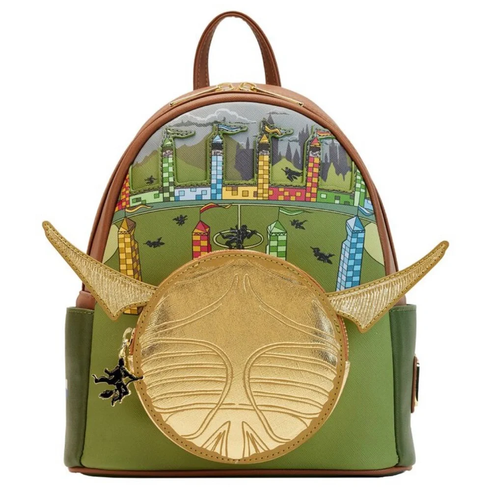 NWT - Loungefly Harry Potter Golden Snitch Mini Backpack