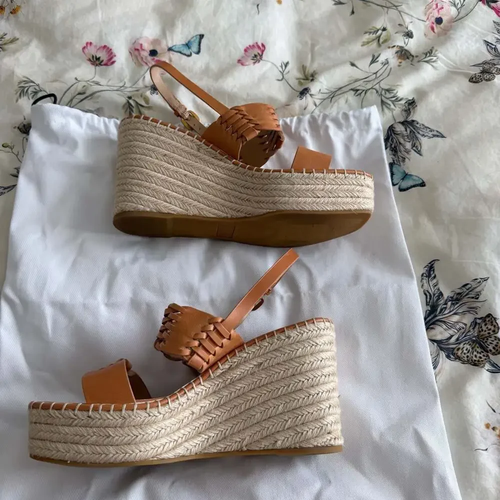 Veronica Beard woven leather