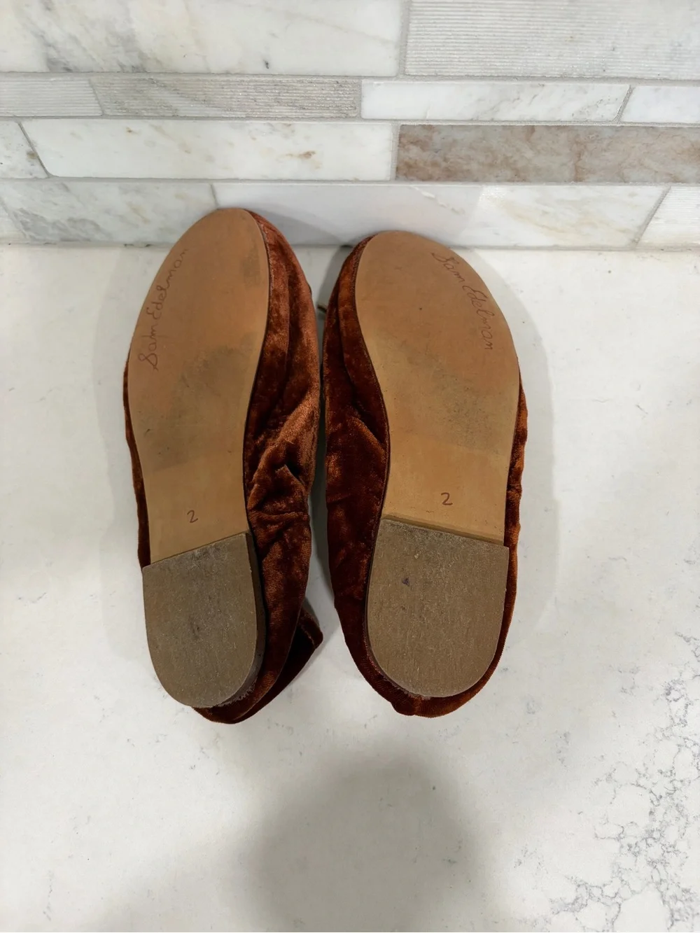 Sam Edelman velvet ballet