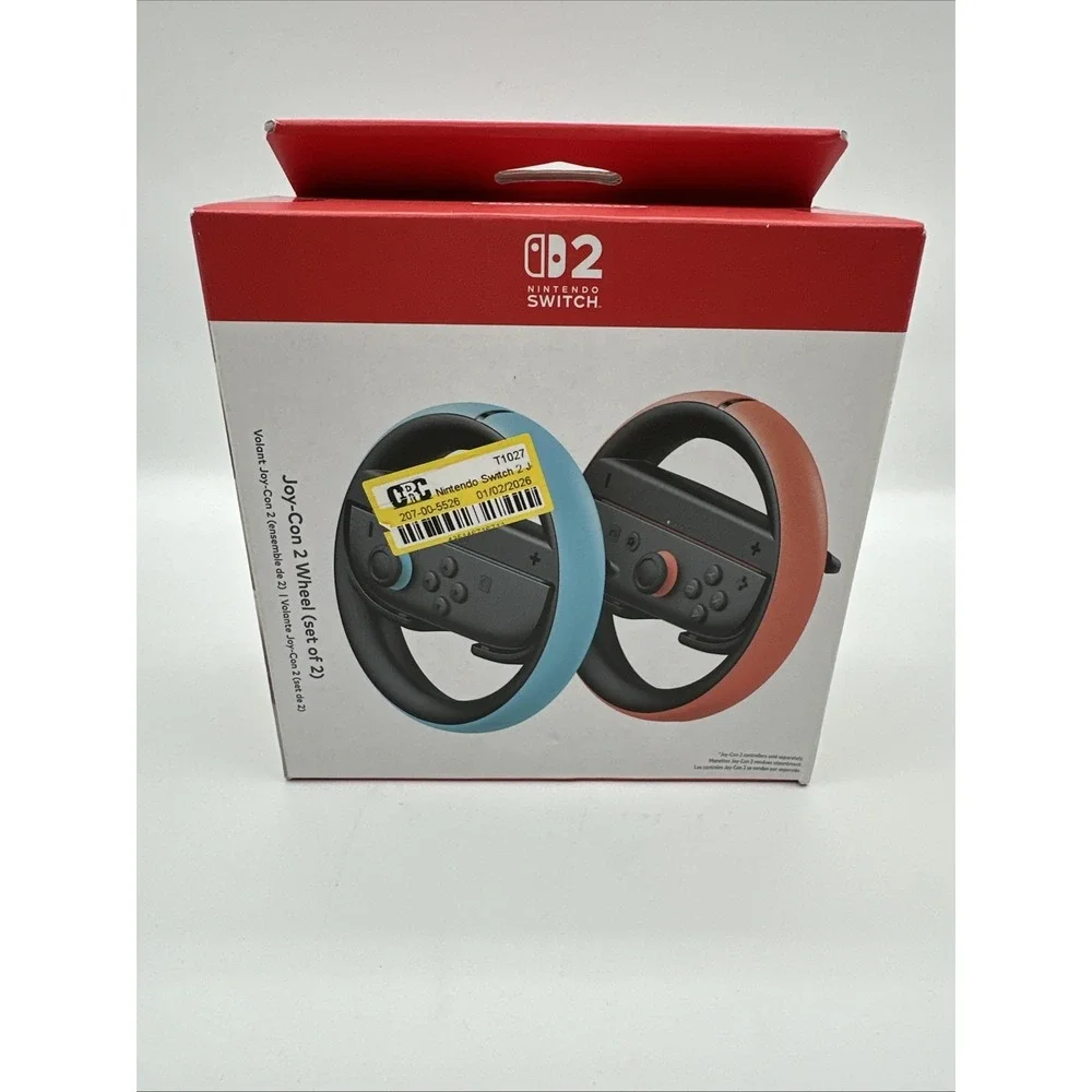 Nintendo Switch 2 Joy-Con 2 Wheel (set of 2) Controllers‎ - New