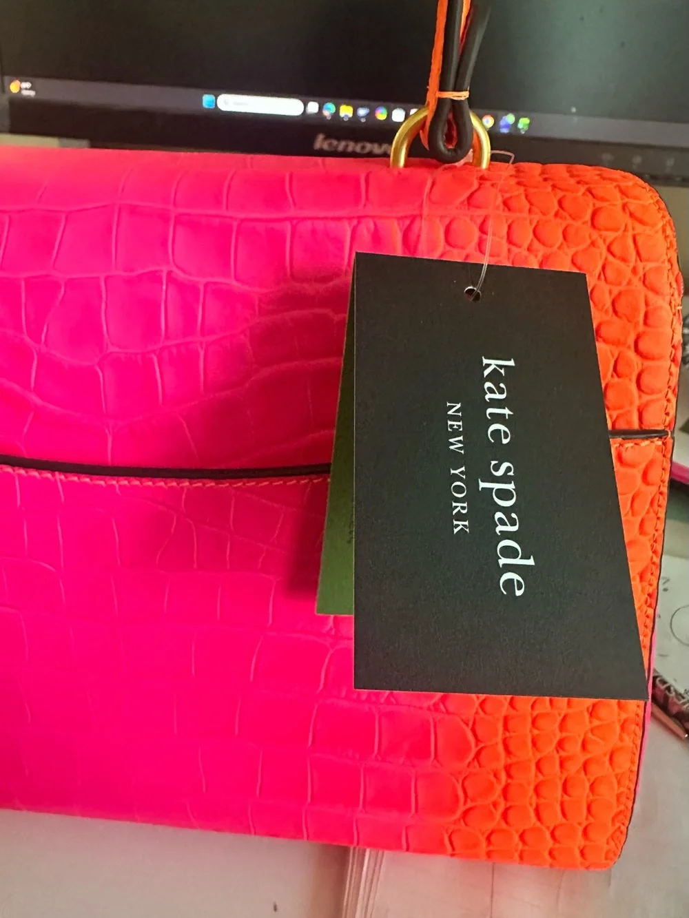 kate spade vibrant croc