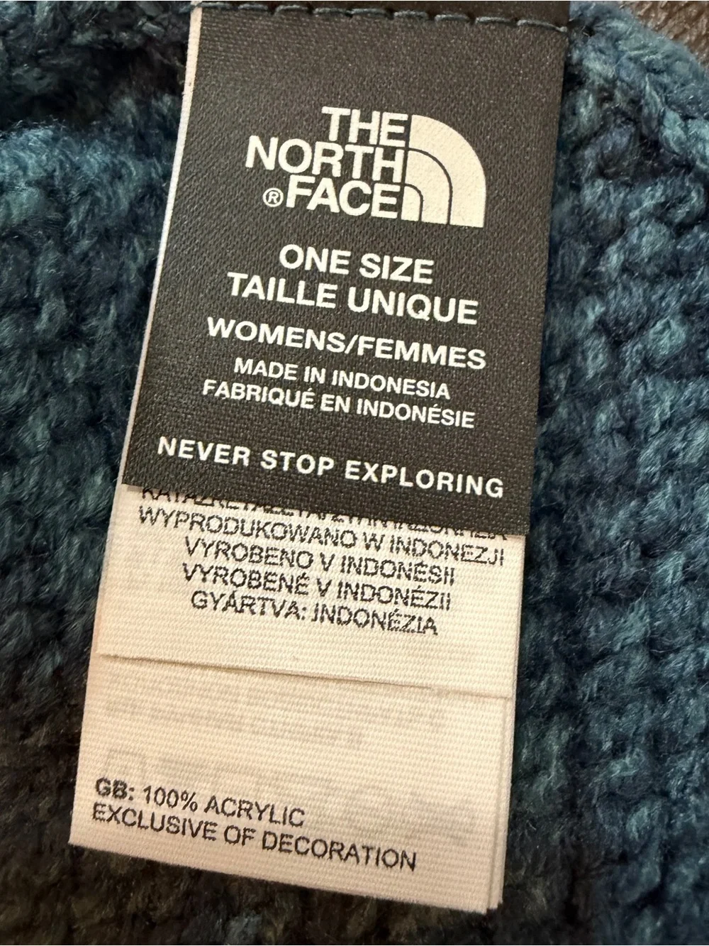The North Face soft 100%