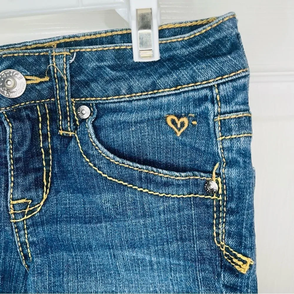 Justice blue denim