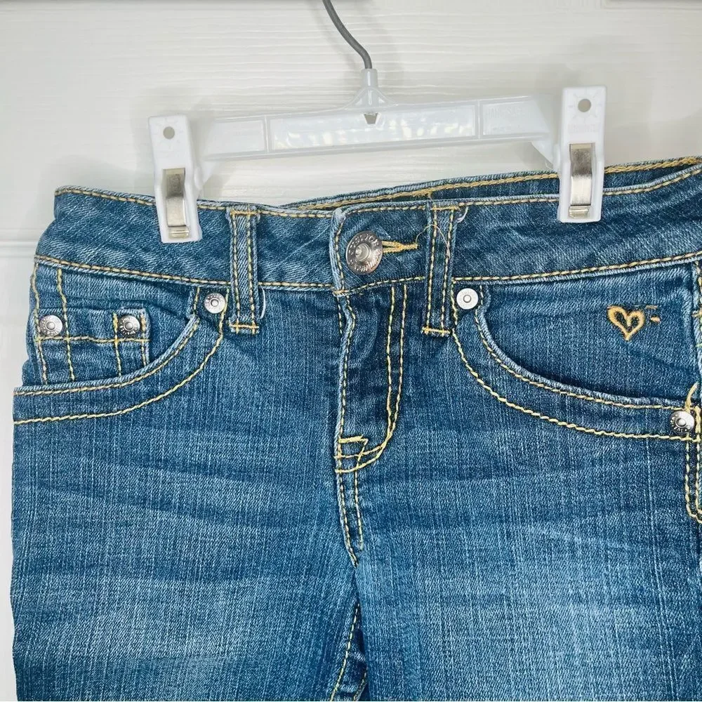 Justice blue denim