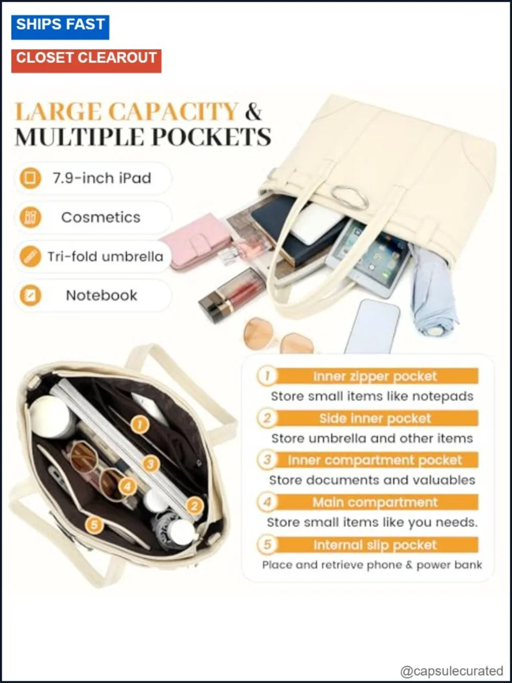 Large Vegan Leather Satchel Handbag Hobo Tote with Detachable Shoulder Strap
