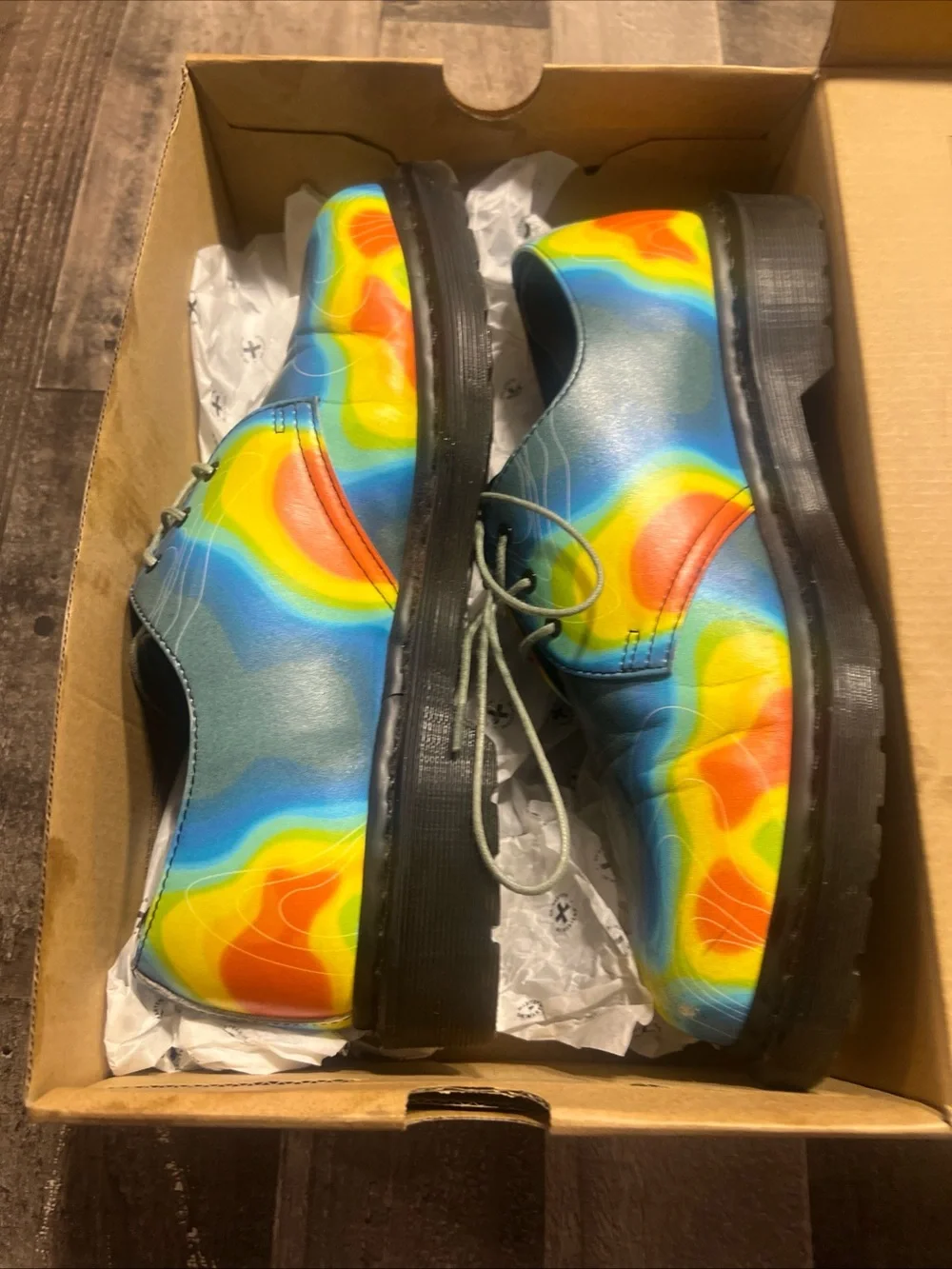 Dr. Martens vibrant multicolor
