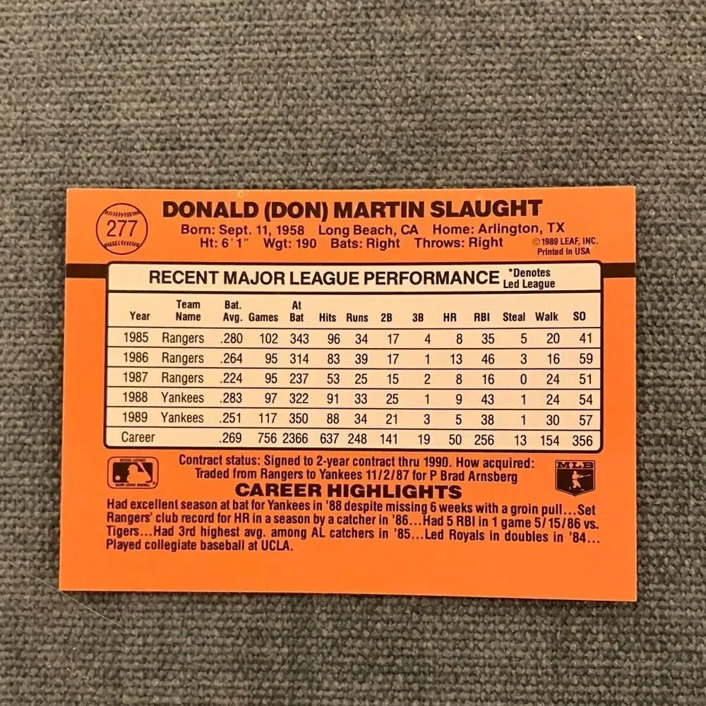 Donruss see pictures