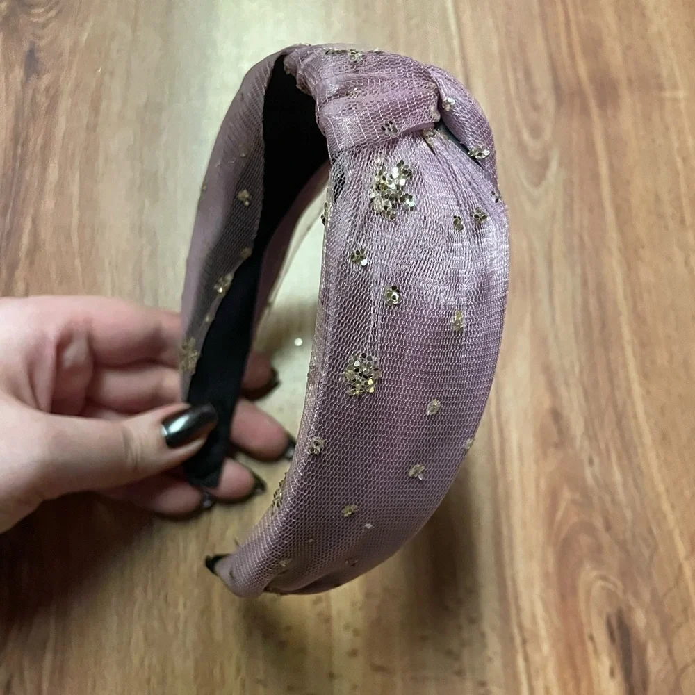 N/A purple glitter