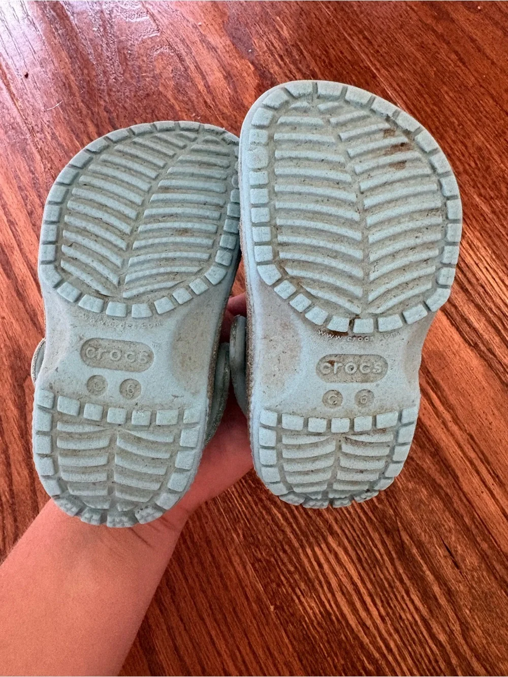 CROCS toddler blue