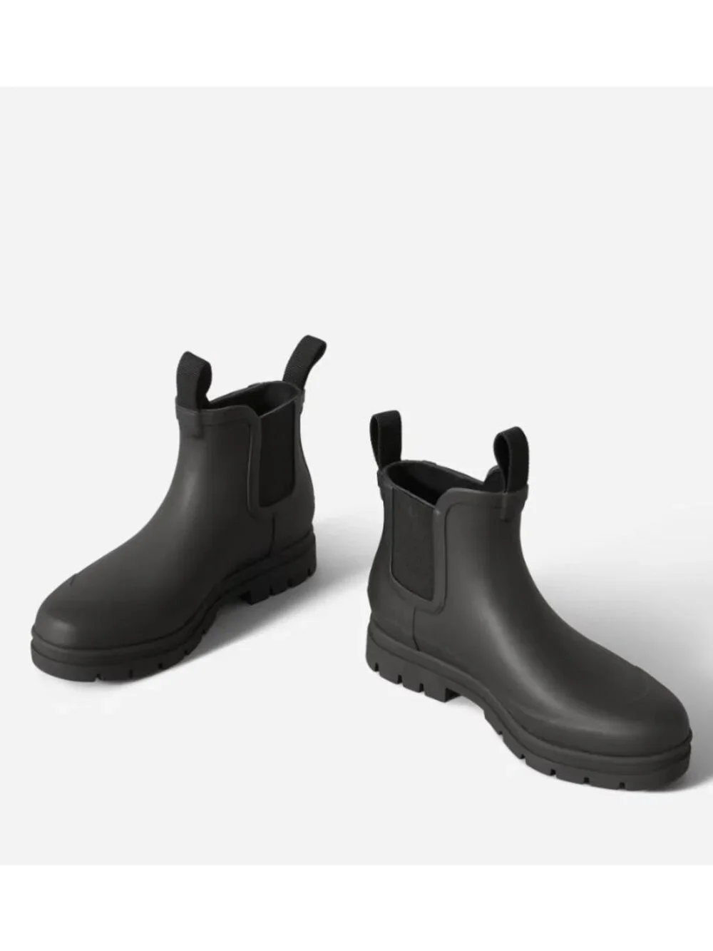 Everlane The Rain Boots in Black New Womens Rubber Booties