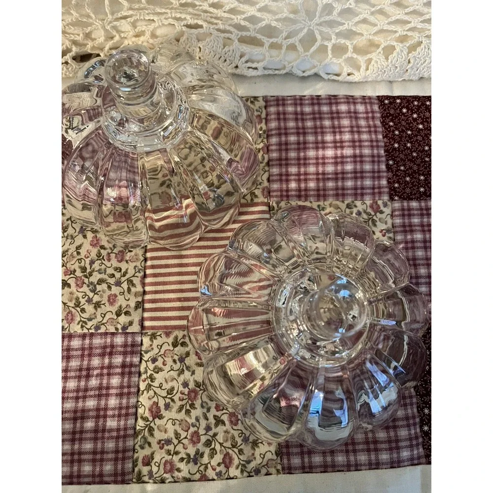Sconce Glass Candle Holder Part 2 Piece Home Interiors