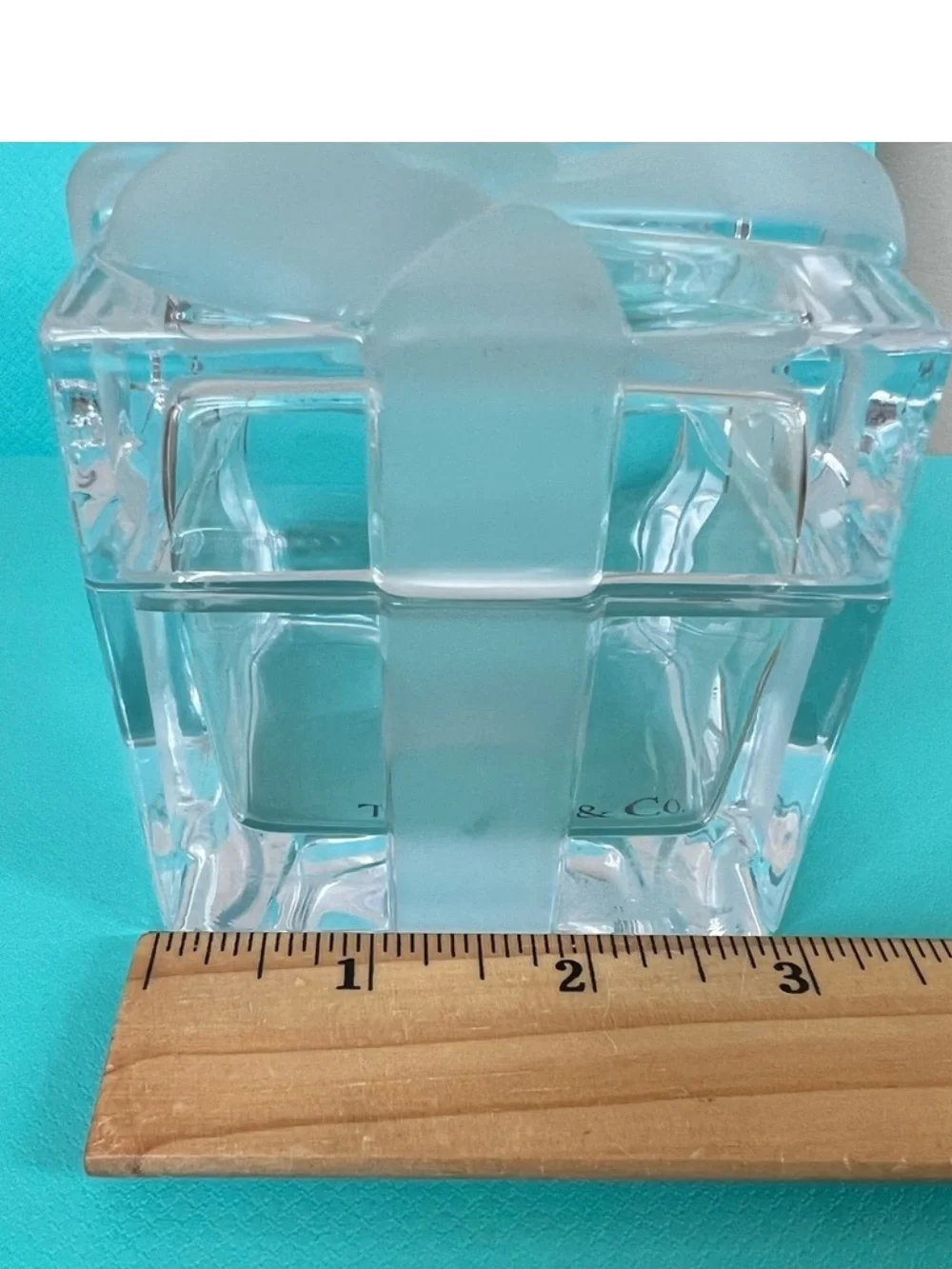 Tiffany & Co. elegant frosted