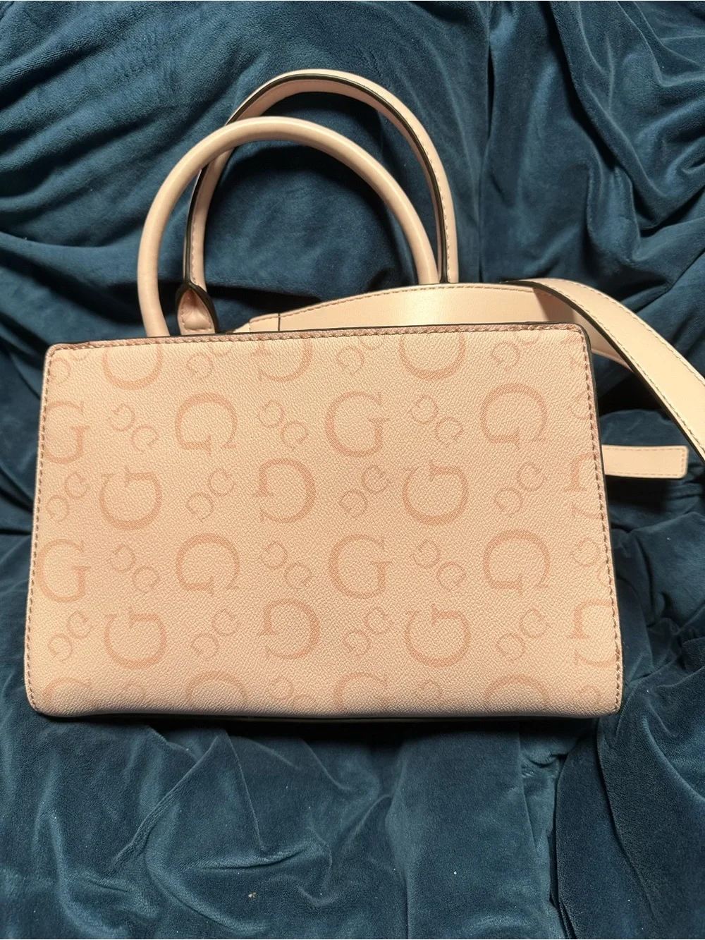 Guess structured satchel