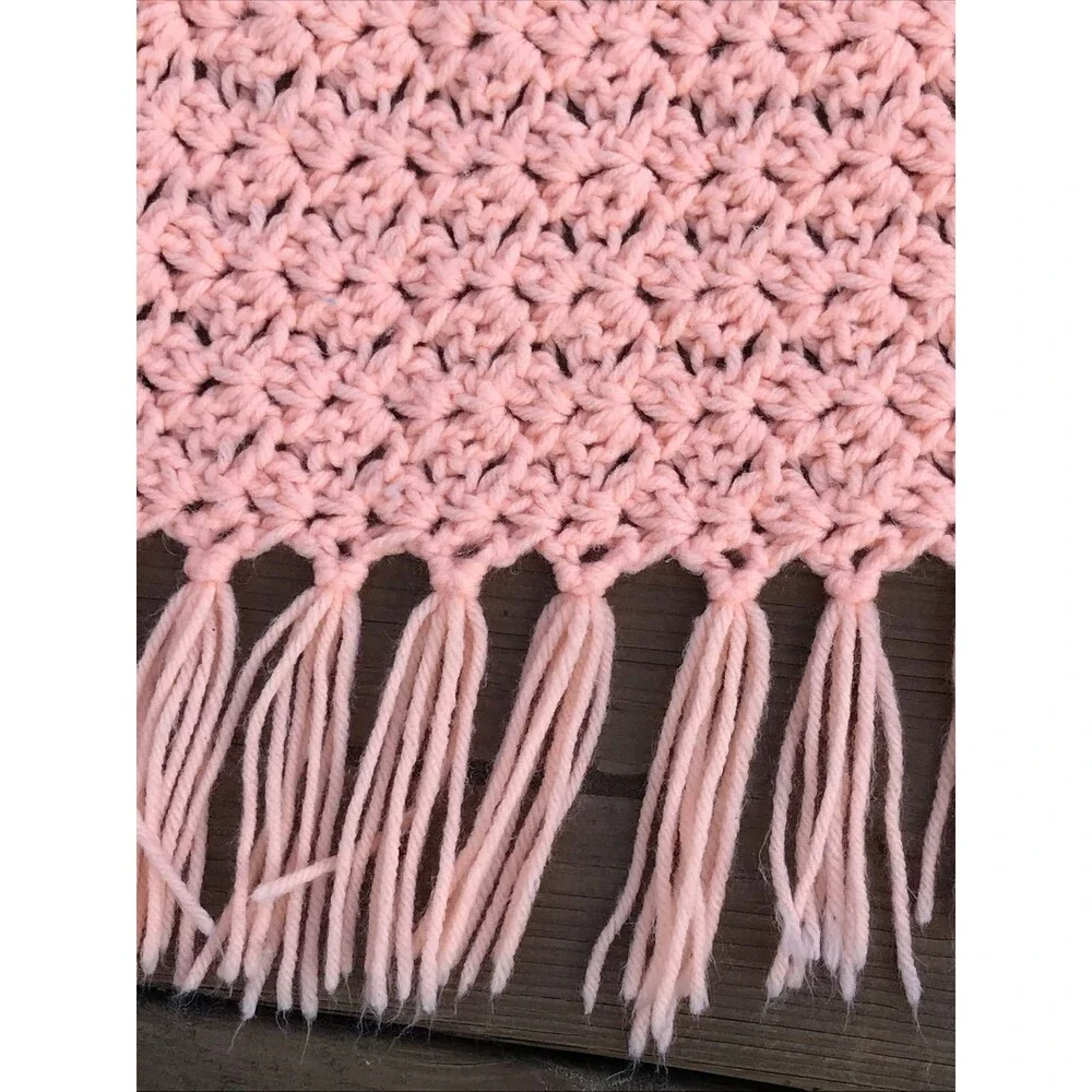 Handmade vintage crochet