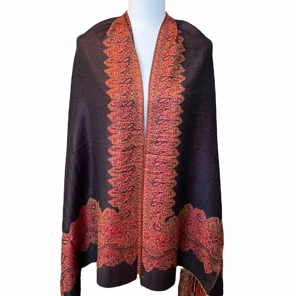 pashmina this fringed