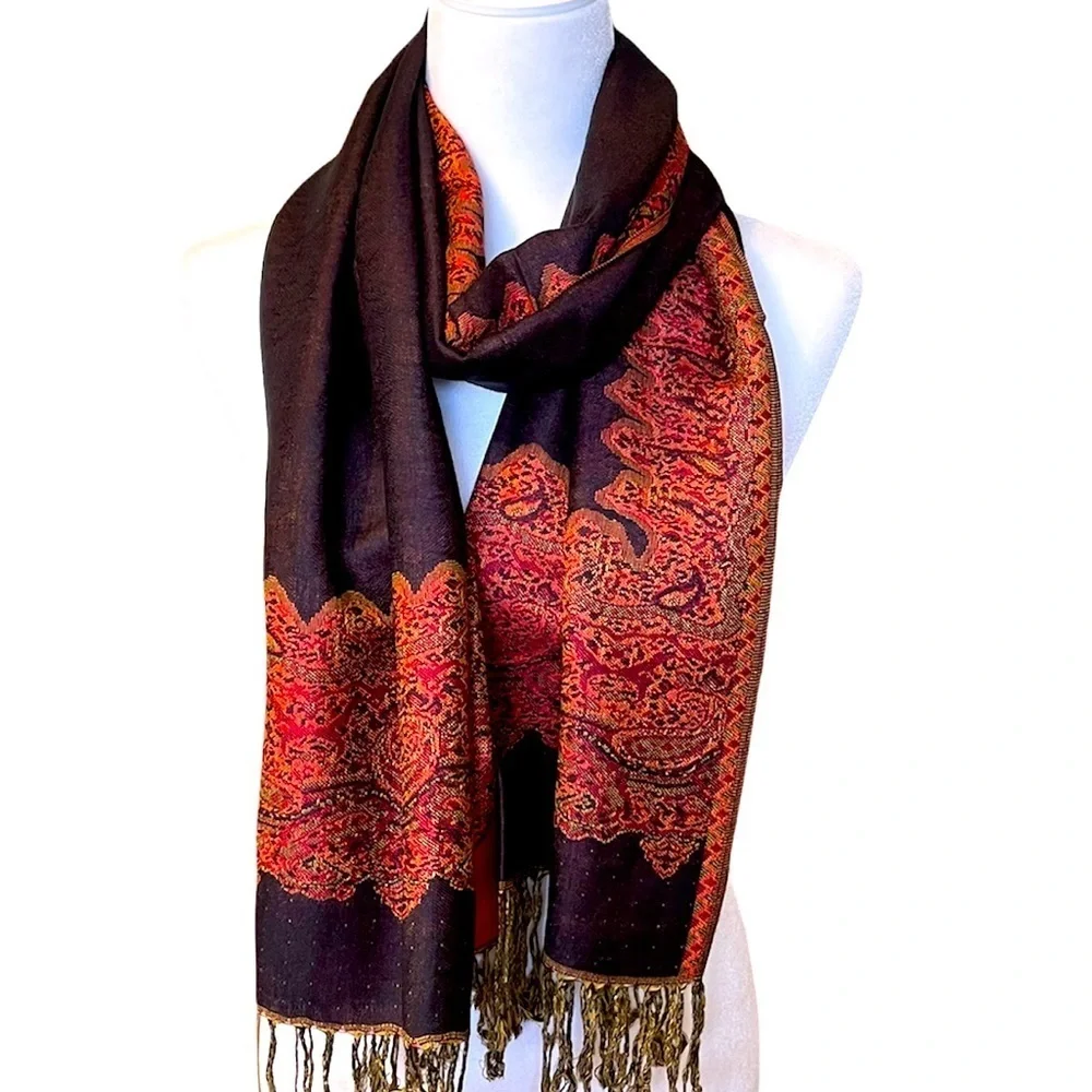 pashmina this fringed