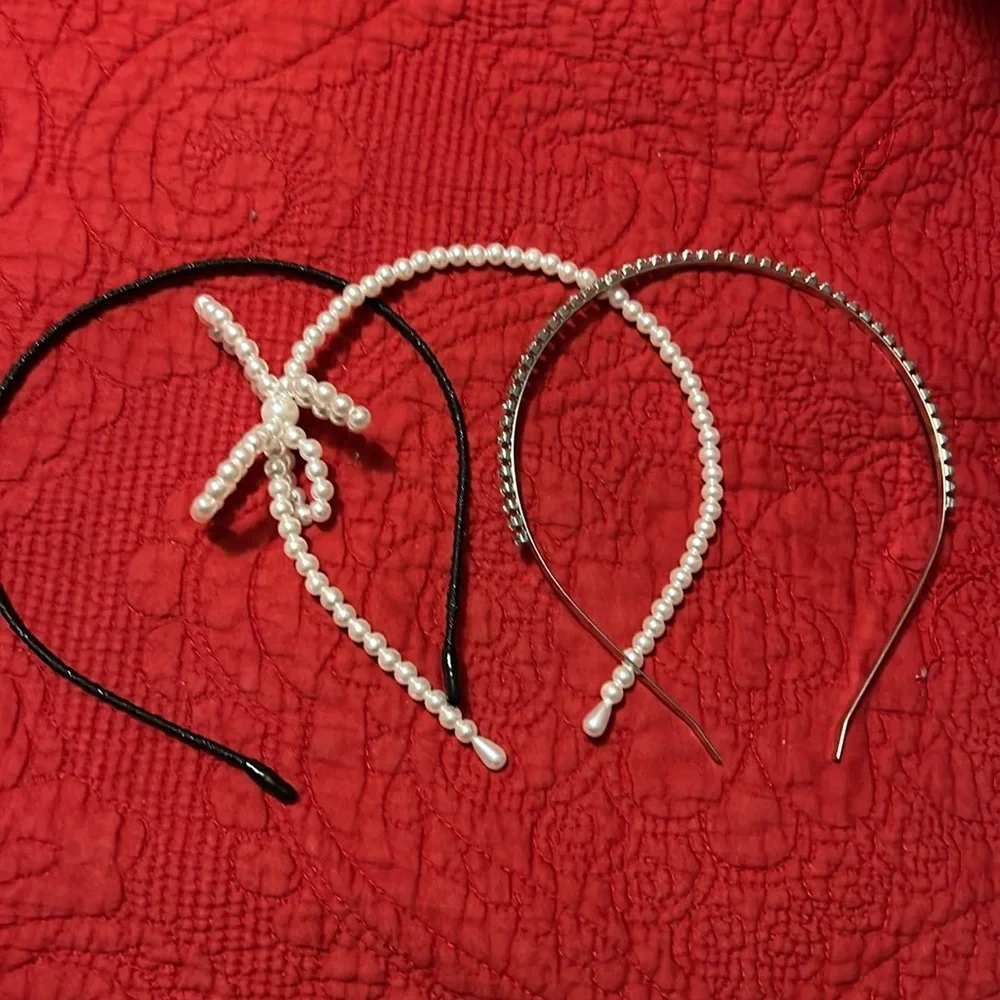 👑 Set of three headbands