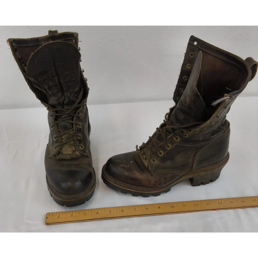 Chippewa boots logger