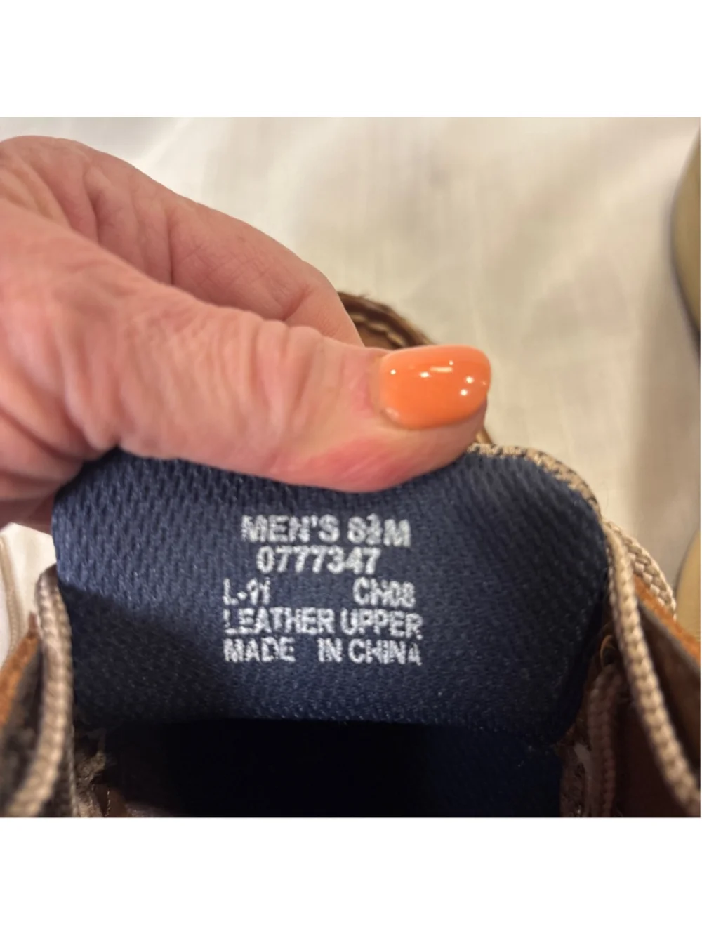 Sperry step onto