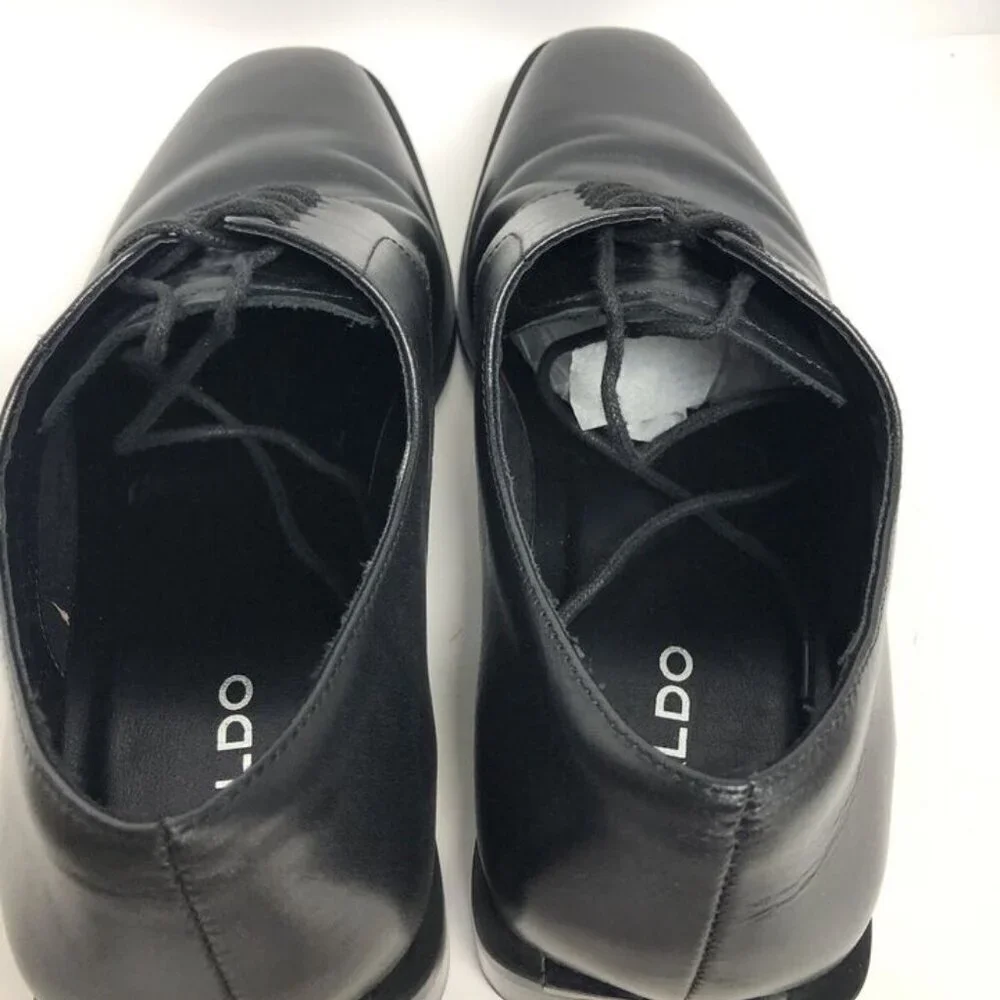 Aldo Men’s Dedovo, Black Dress Shoes, Size 9D