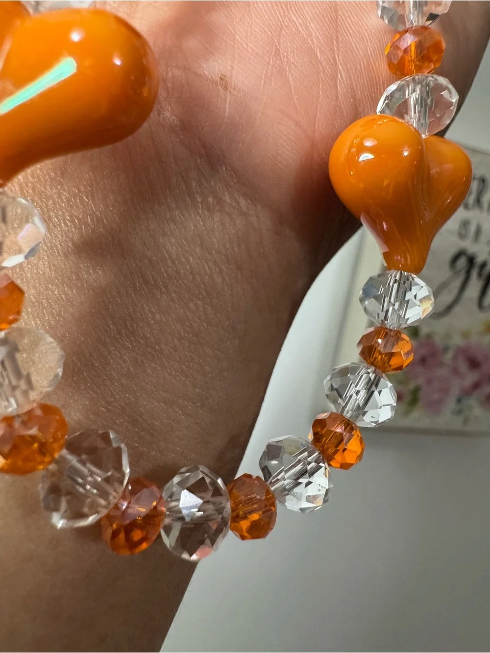 Handmade bling crystal