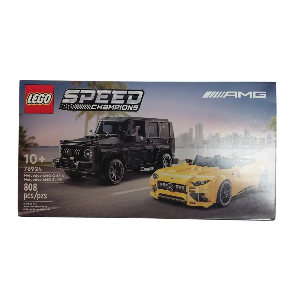 LEGO Speed Champions Mercedes-AMG G 63 & SL 63 Set 76924 NIB