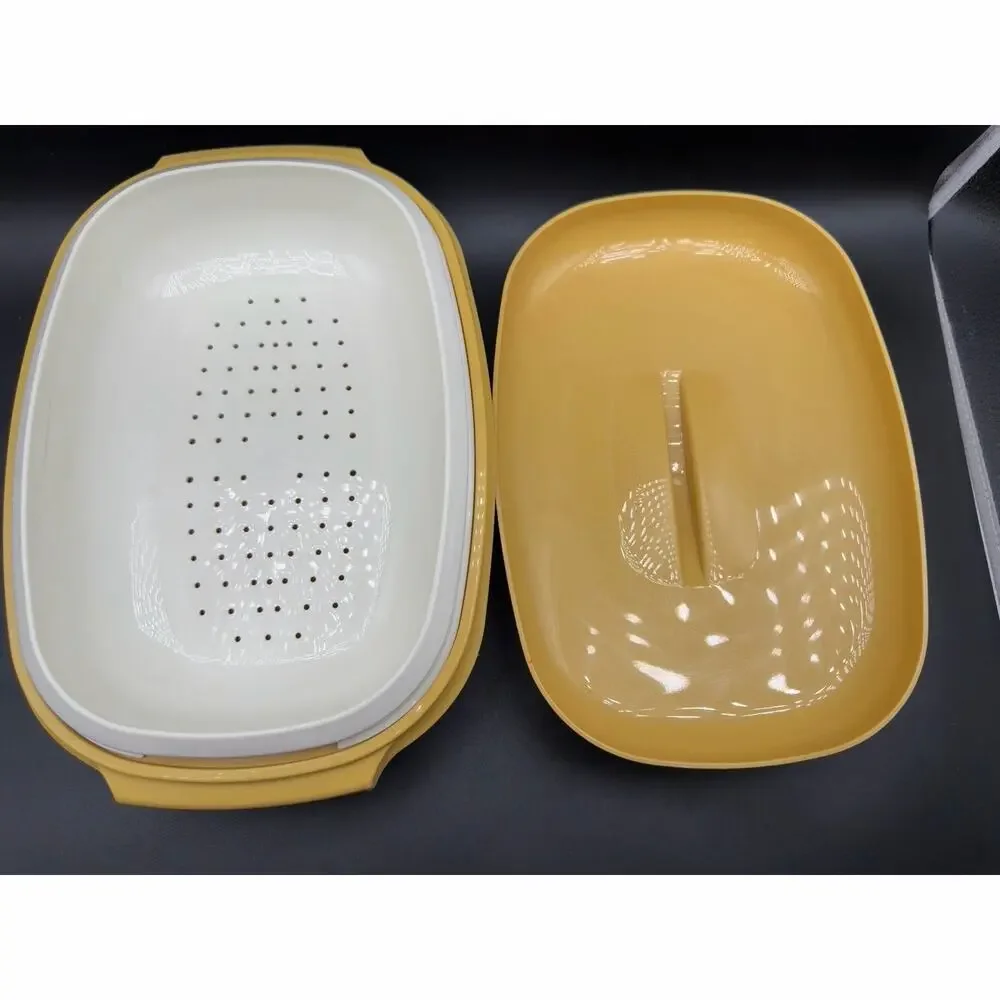Tupperware vintage harvest