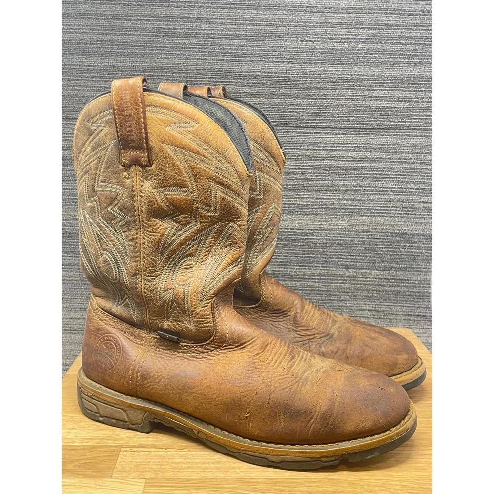 Irish Setter Marshall‎ Work Boots Men 11 Brown Leather Waterproof EH 83925 Soft