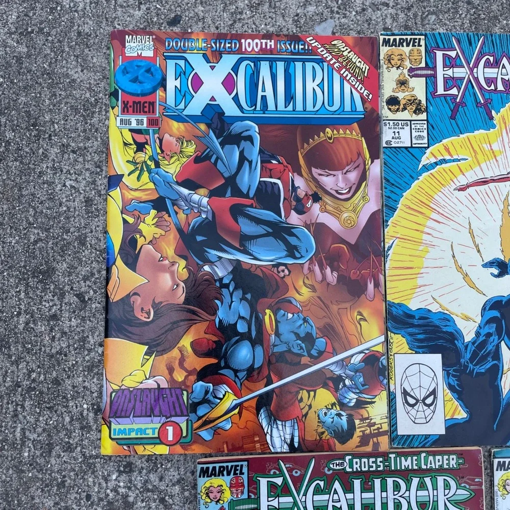 Marvel excalibur comics