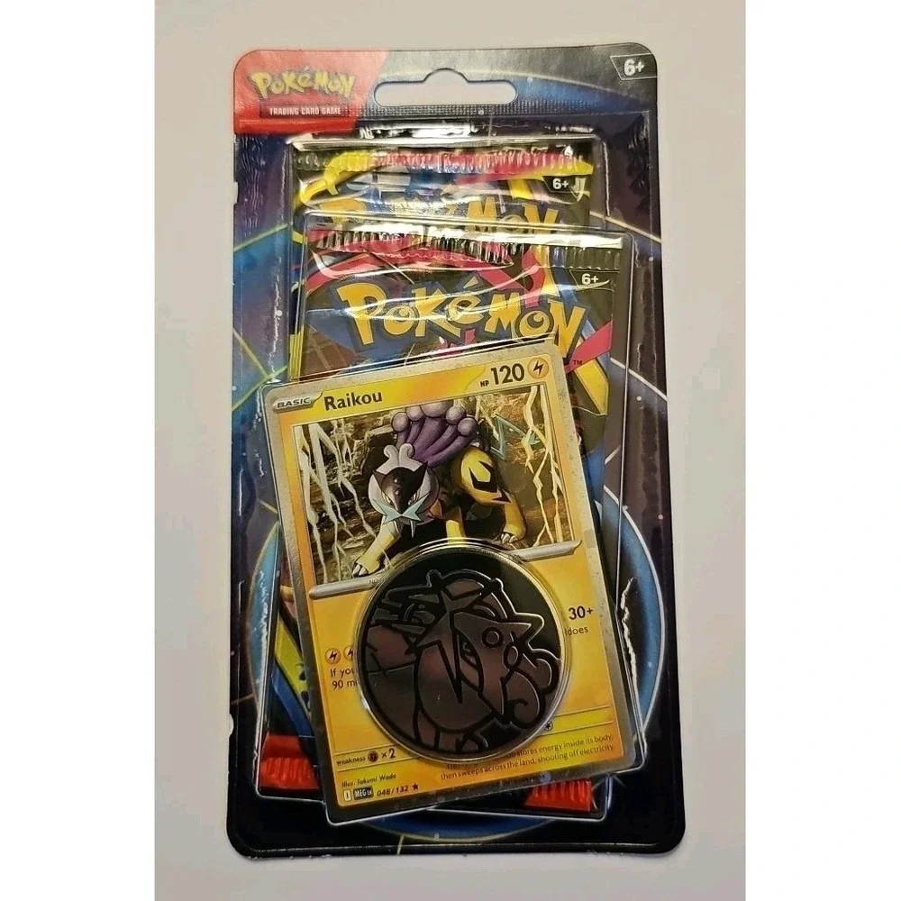 Pokémon Trading Cards Mega Evolution & Phantasmal Flames 2-Pack‎ Blister Raikou
