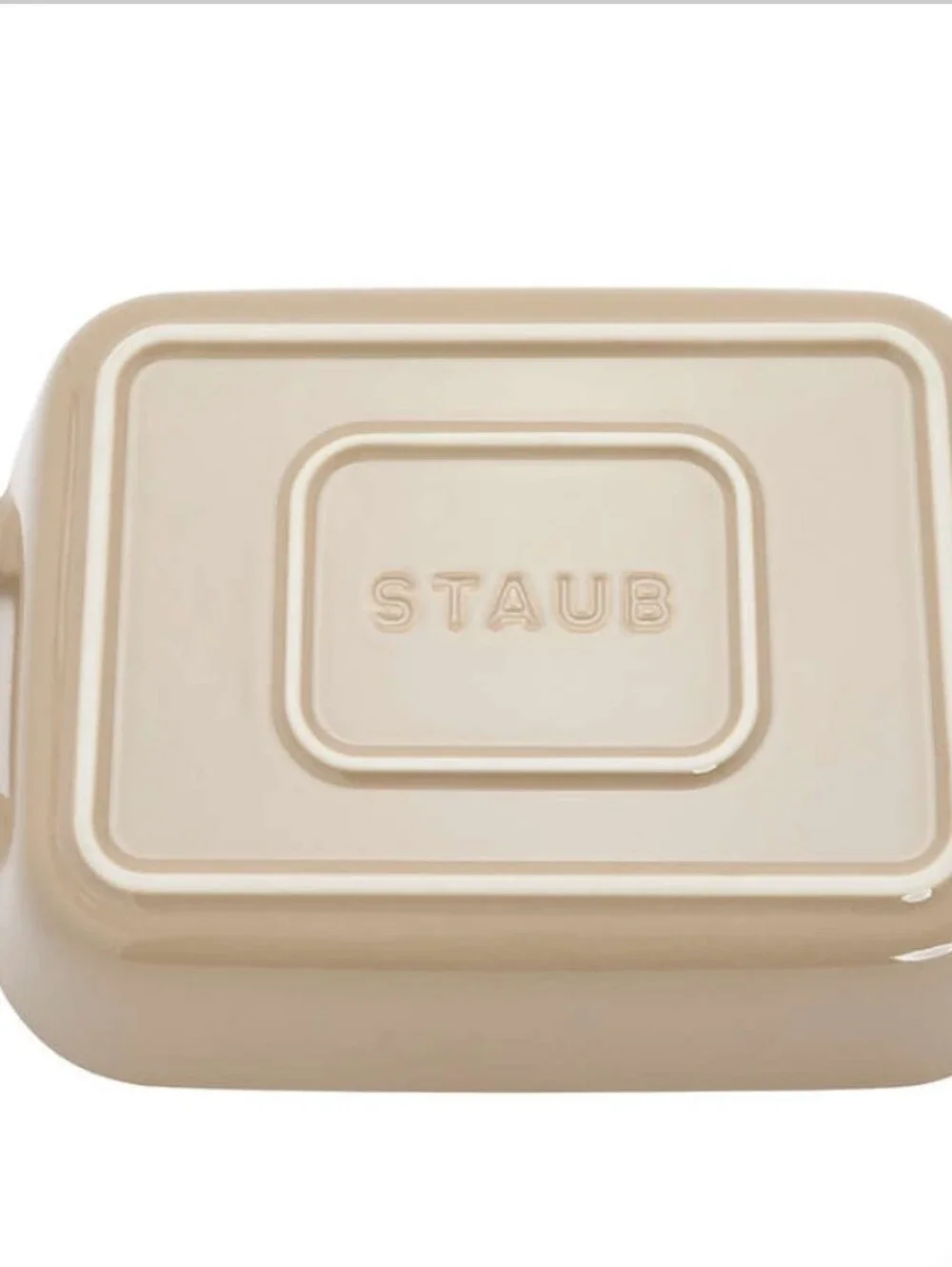 Staub cream ceramic