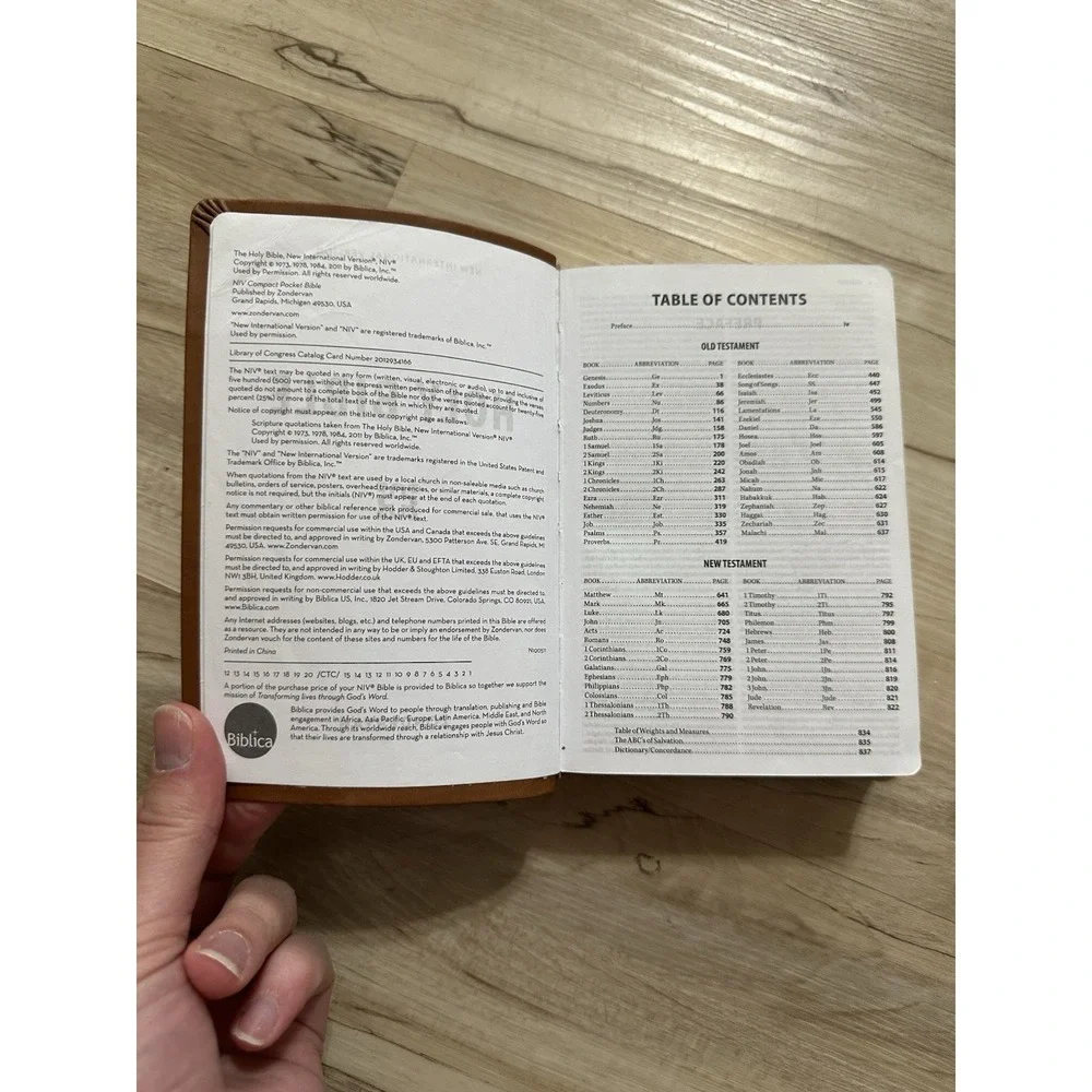N/A zondervan niv
