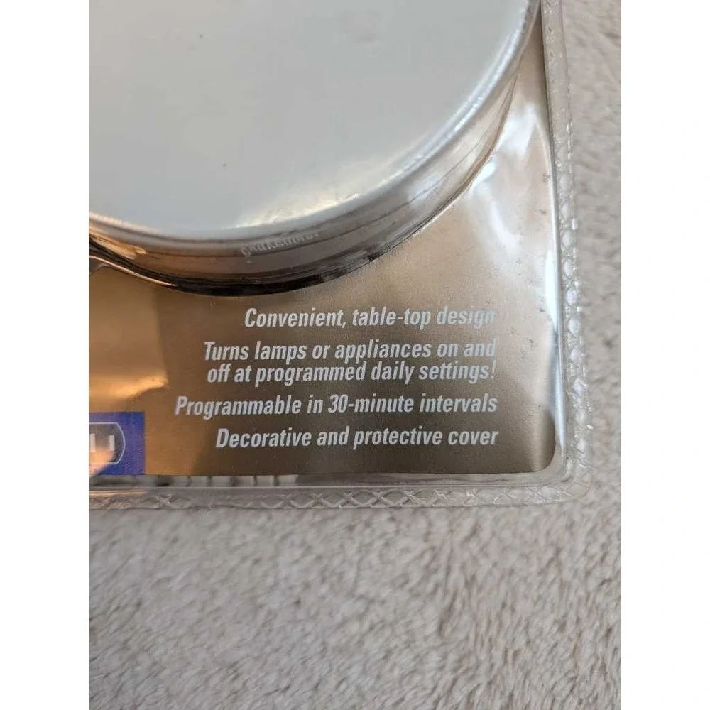 GE Easy Reach 24 Hour‎ Plug-In Timer Model GE5116N For Lamps Appliances