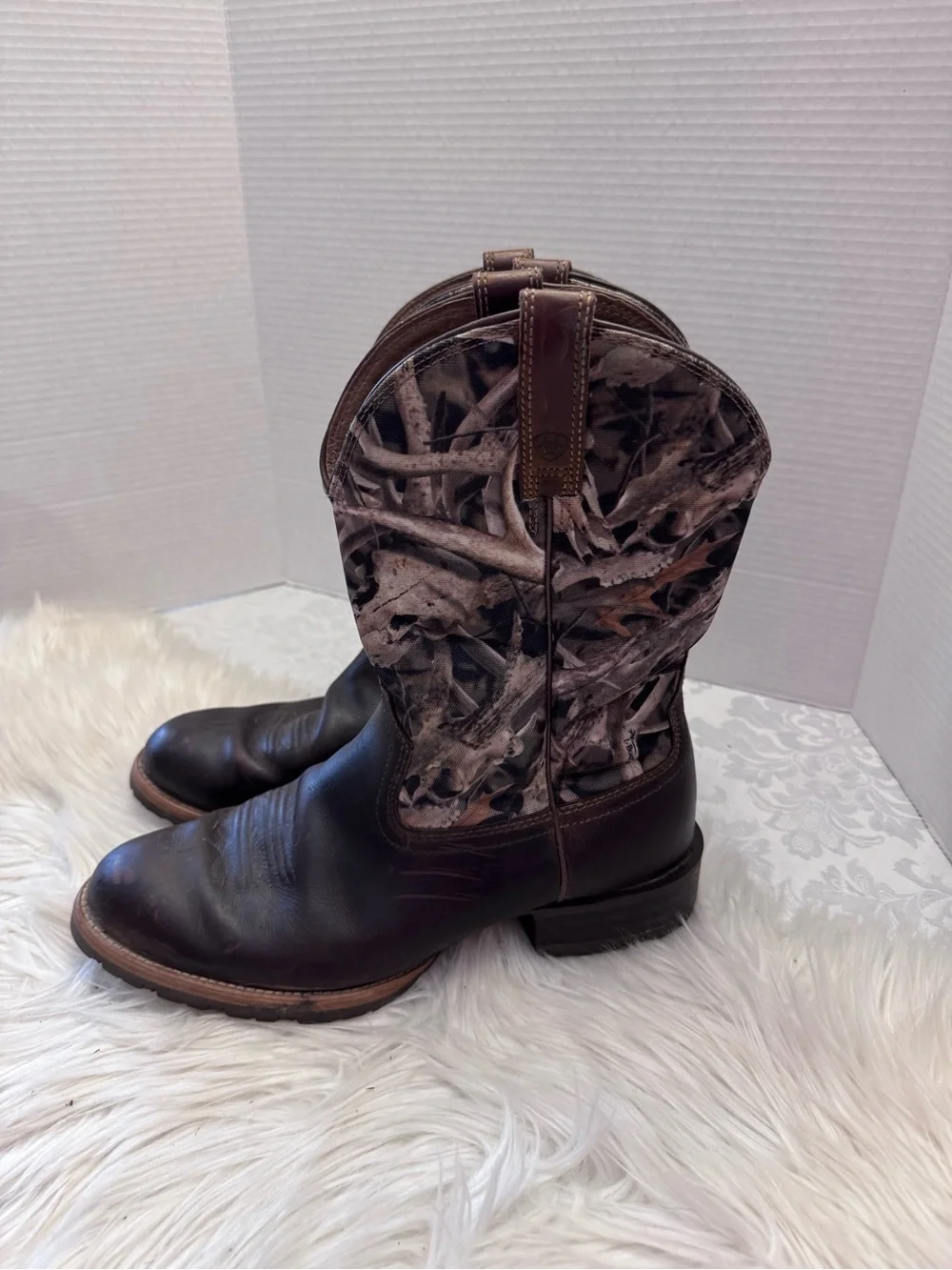 Ariat check boots listings