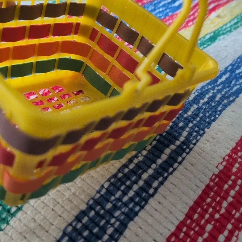 Vintage small plastic