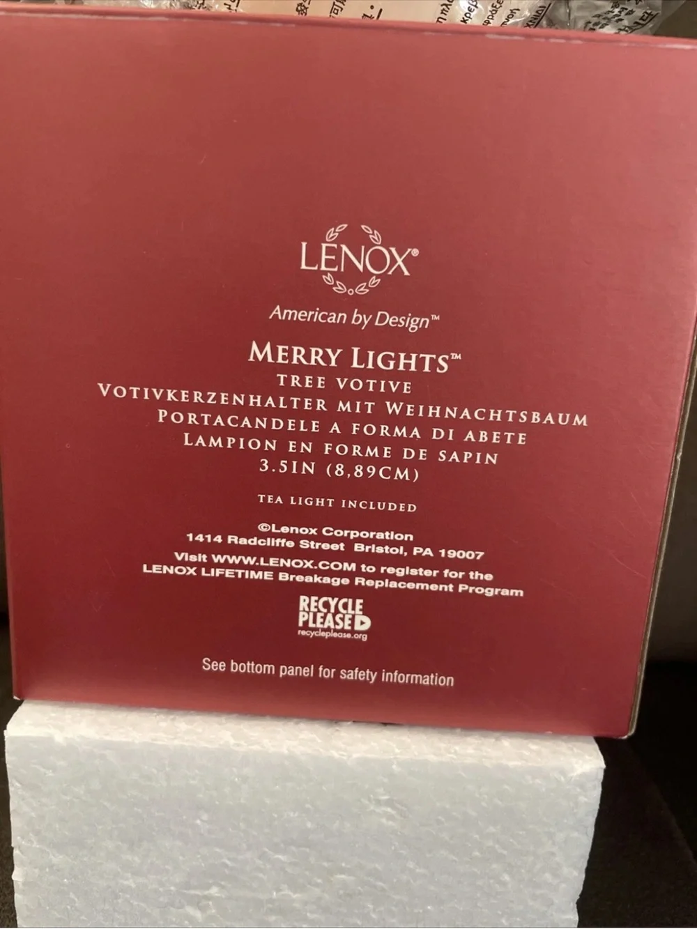 Lenox brand new