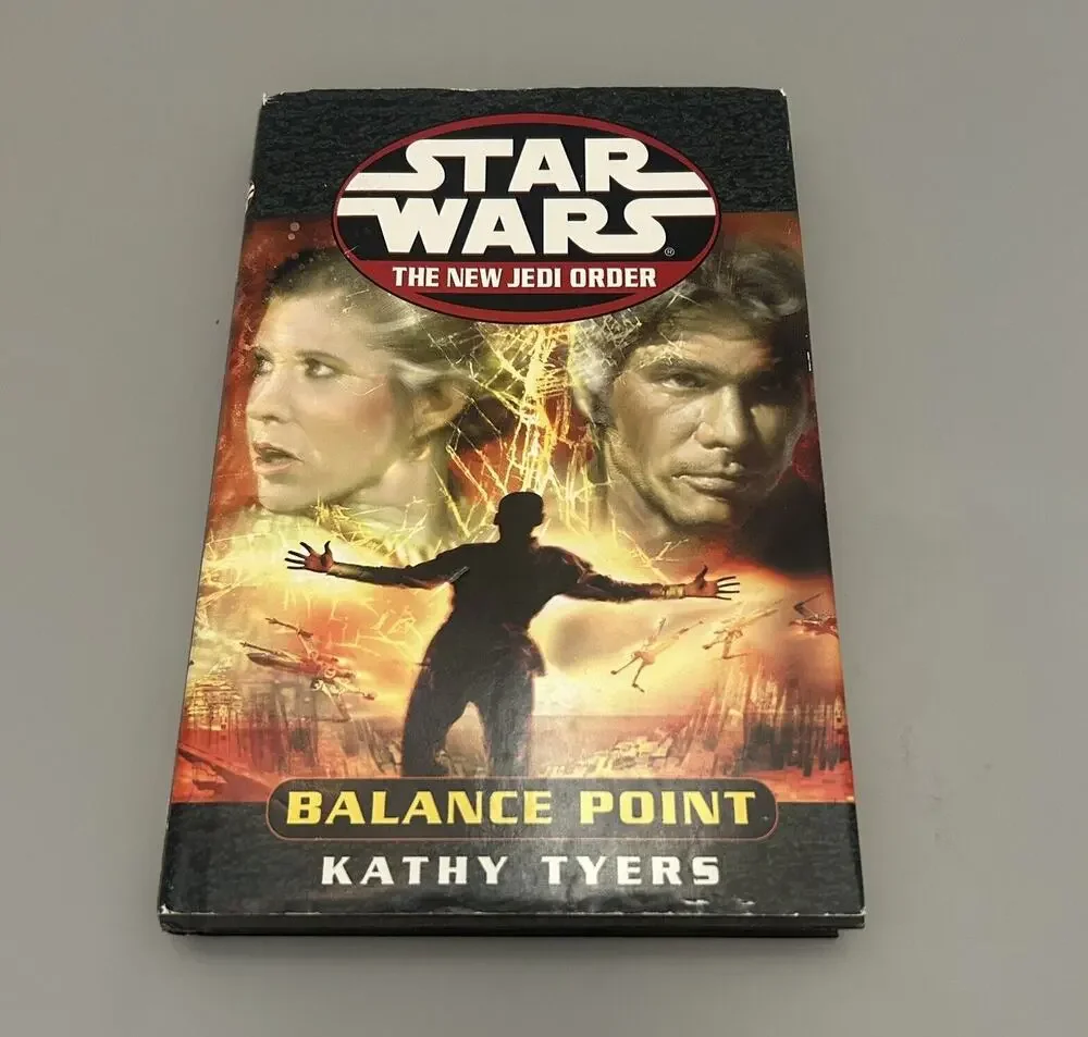 Star Wars The New Jedi Order Balance Point Kathy Tyers HC Book/Dust Jacket VTG