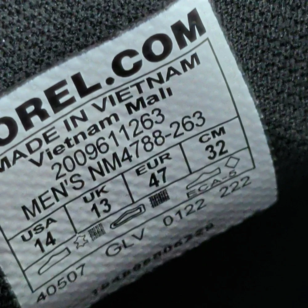 Sorel no holes