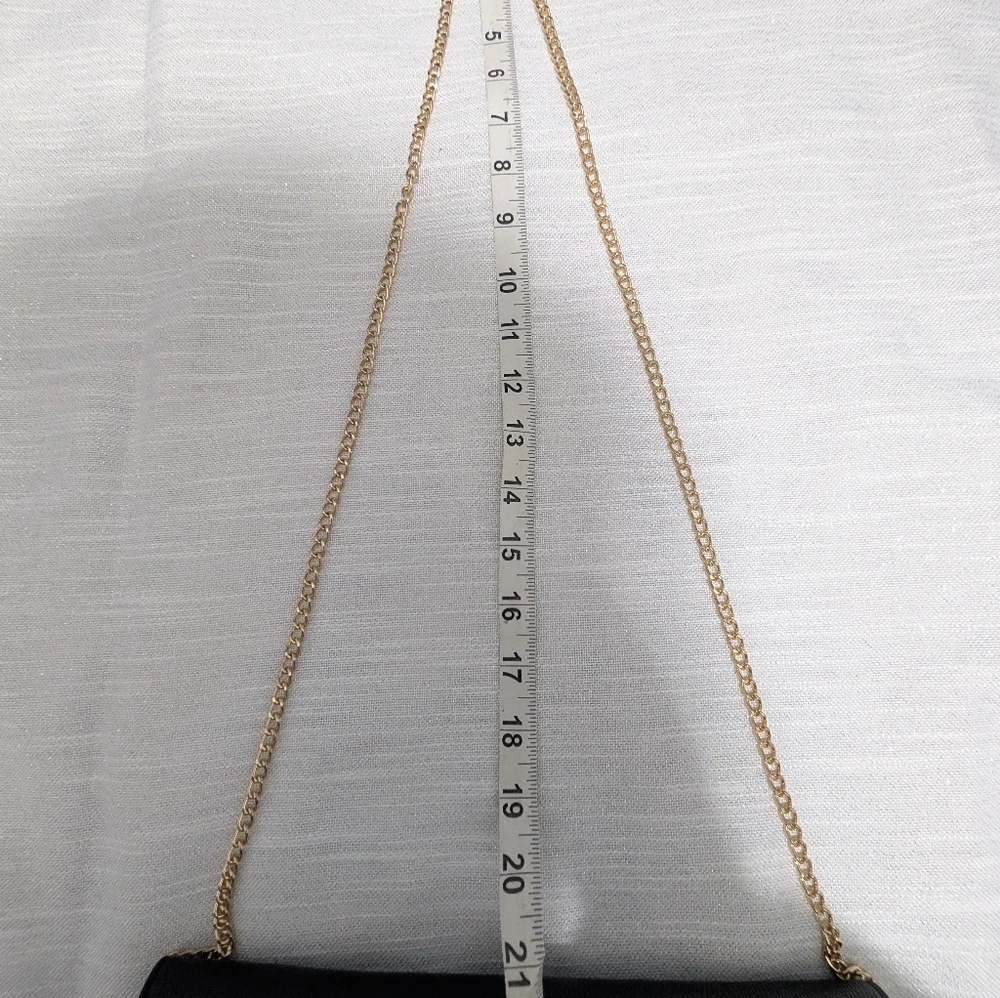 Primark black faux