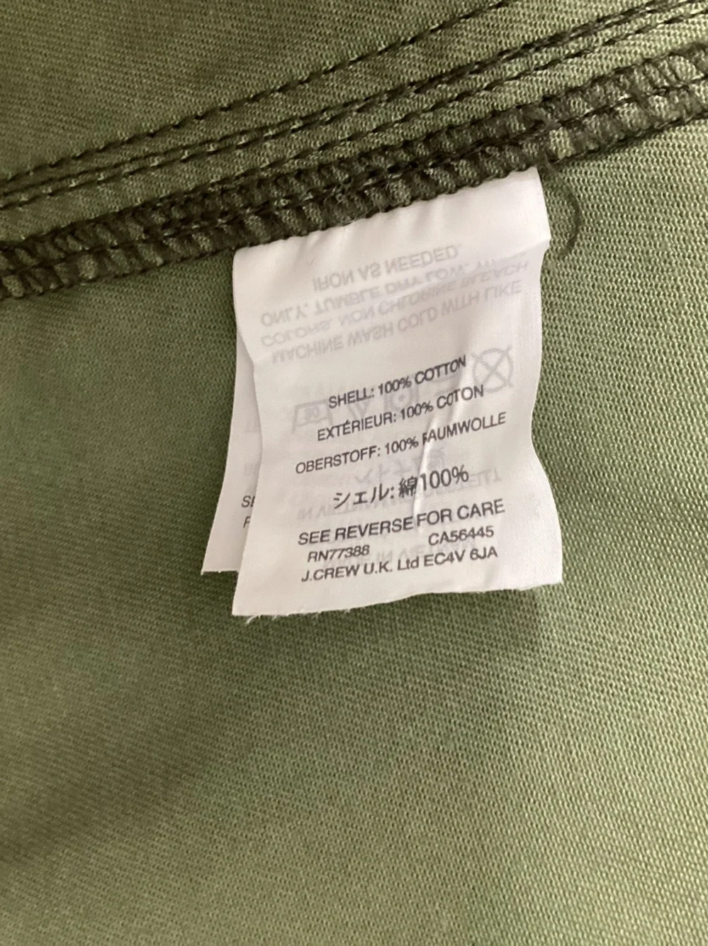 J. Crew crew mercantile