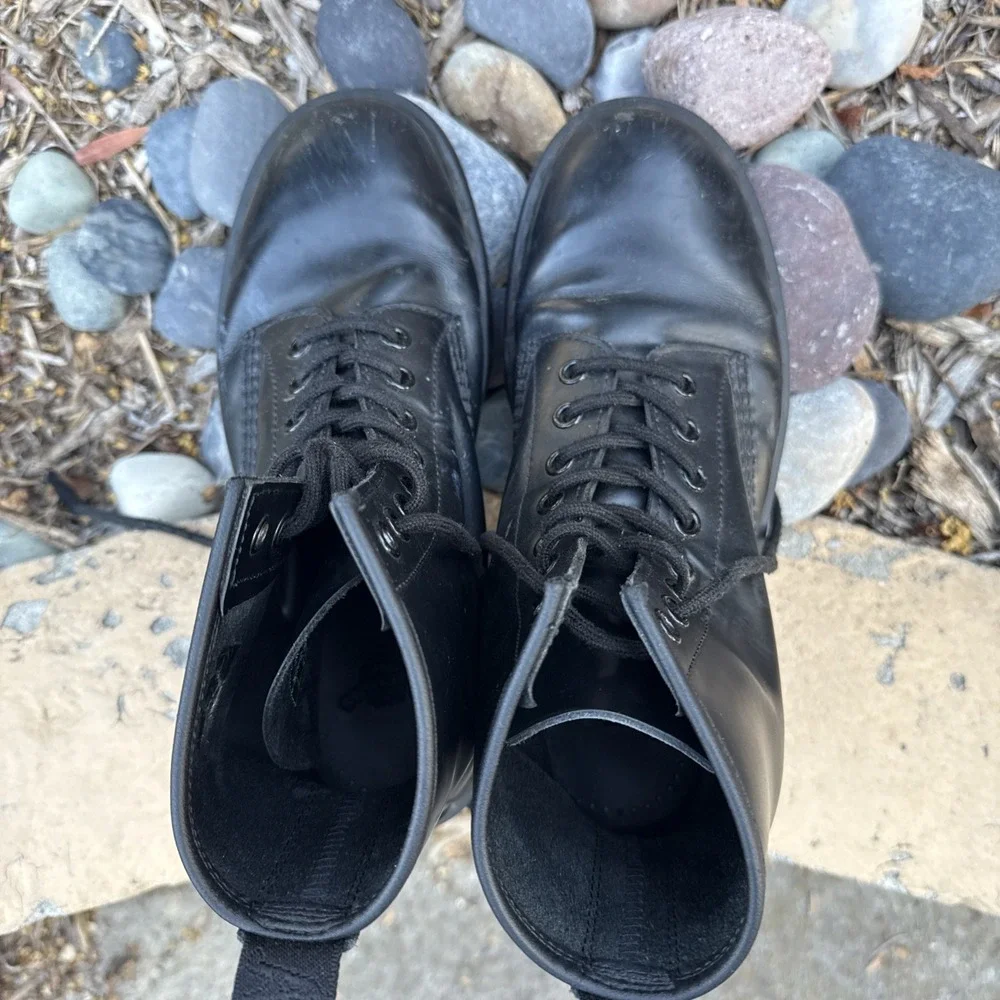 Dr. Martens has scratches