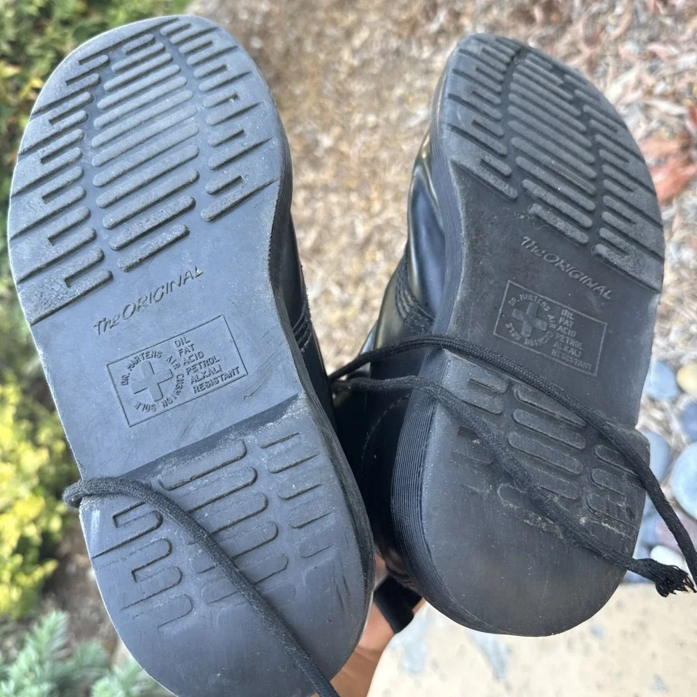 Dr. Martens has scratches