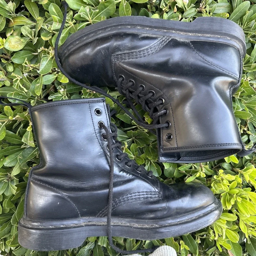 Dr. Martens has scratches