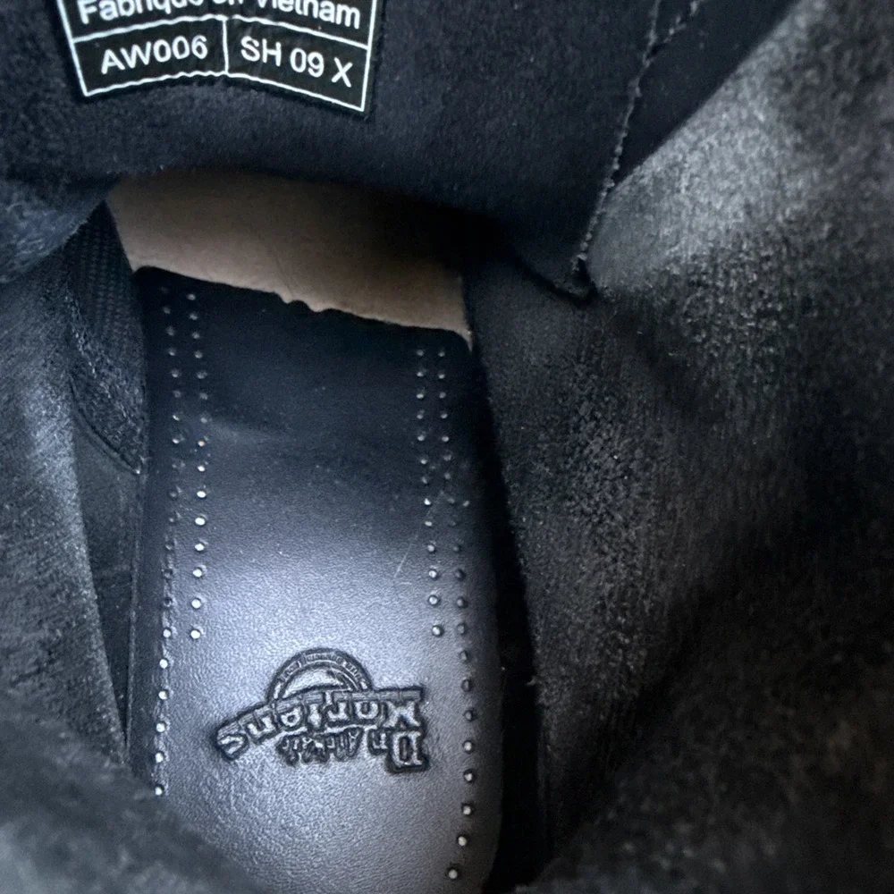Dr. Martens has scratches