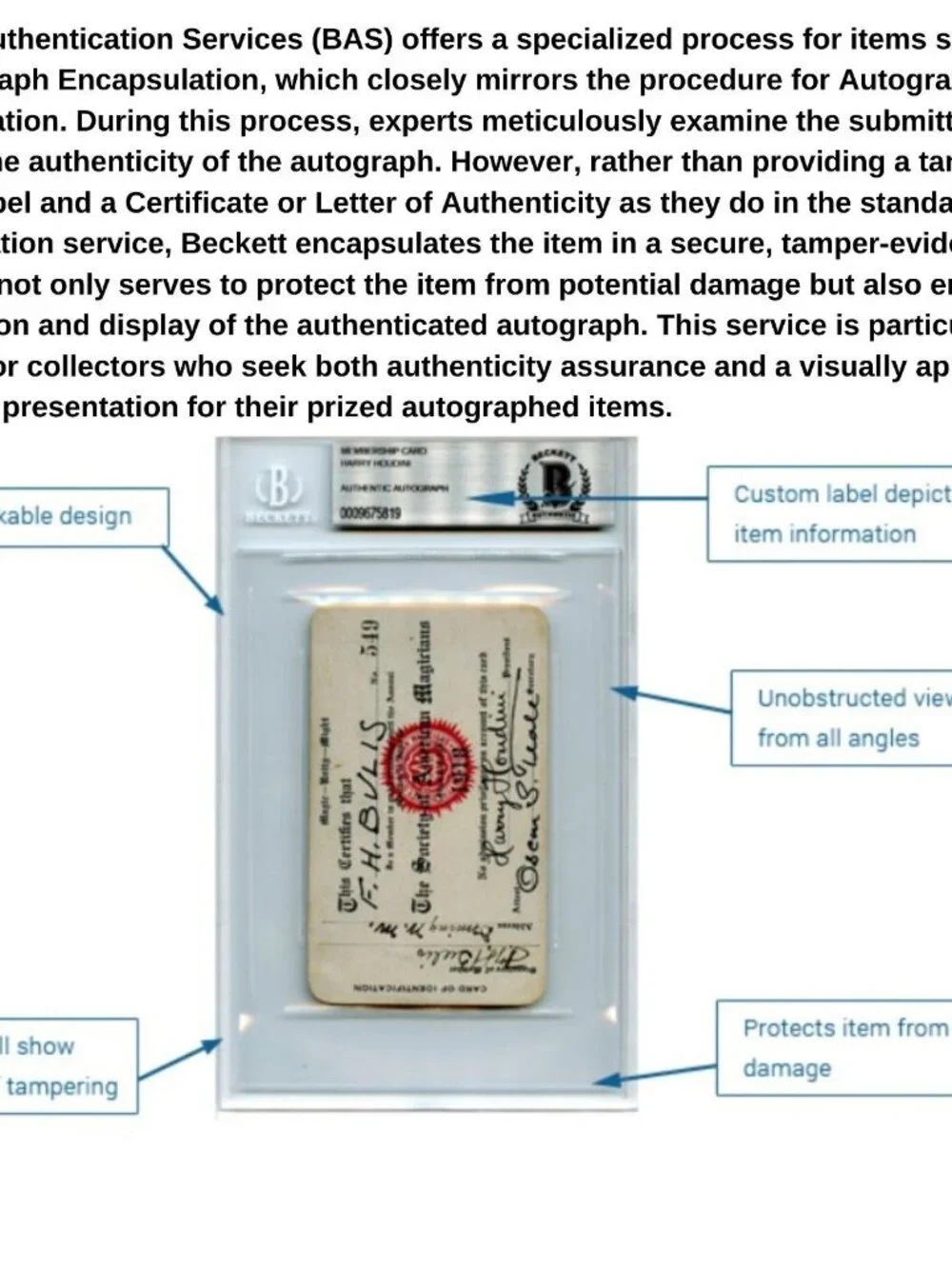Autograph custom new