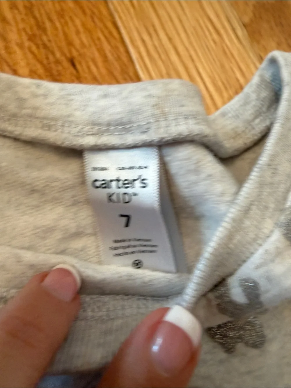 Carters soft gray